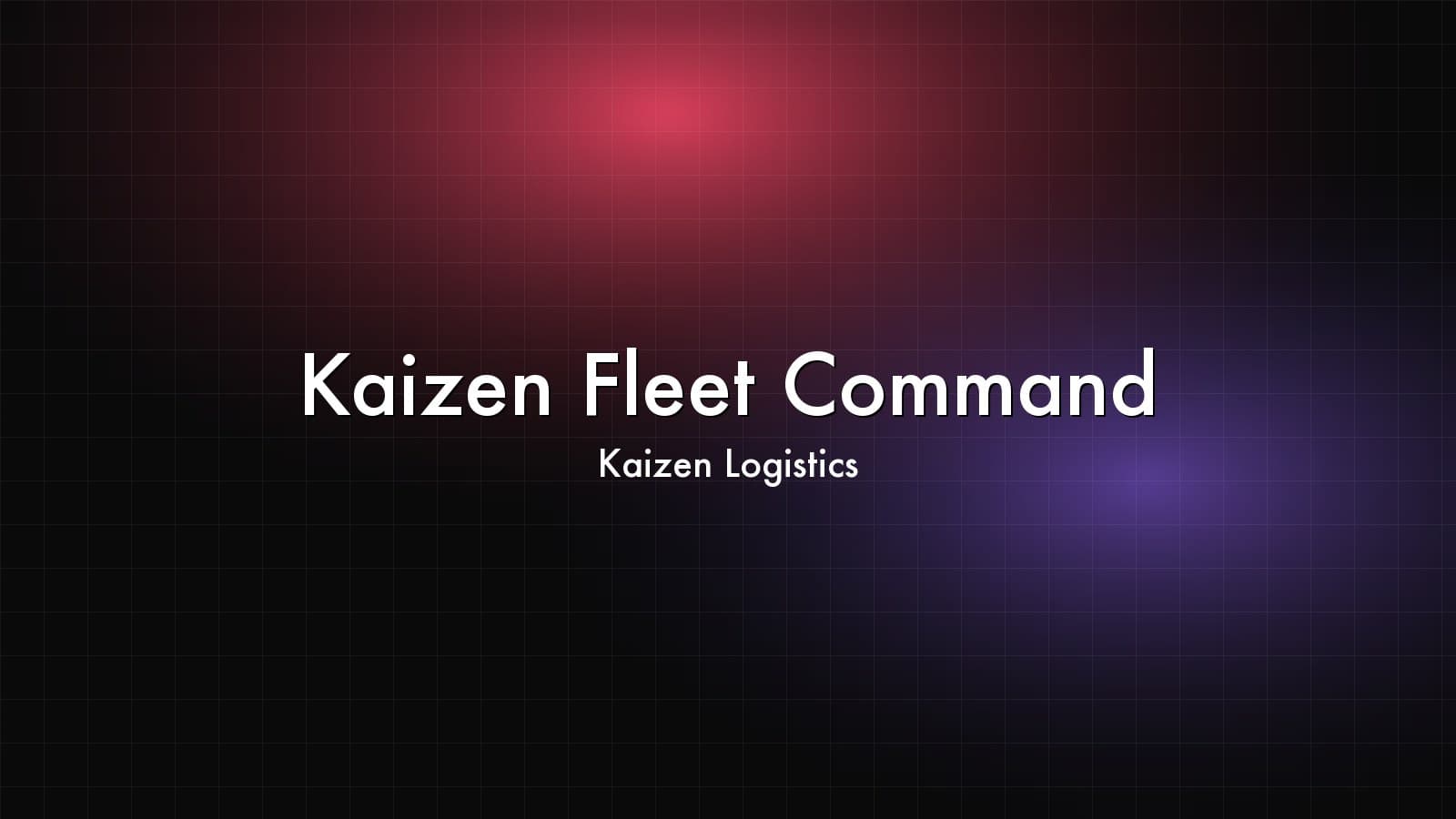 Kaizen Fleet Command — Kaizen Logistics