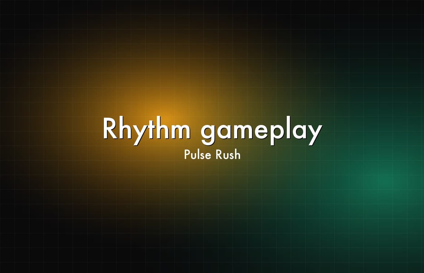 Pulse Rush — Rhythm gameplay